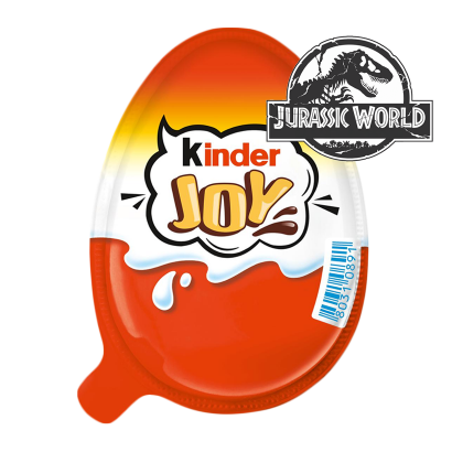 Шоколадное Яйцо Kinder Joy Funko Jurasstic World 20g - Retromagaz