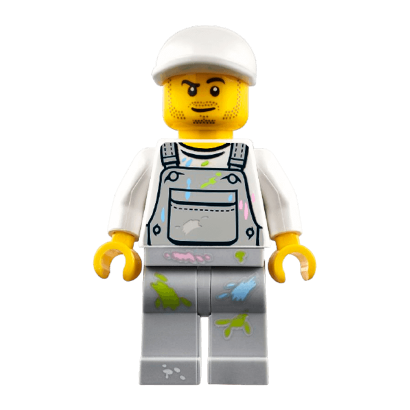 Фигурка Lego Hospital Overalls with Paint Splatters City cty0897 Б/У - Retromagaz