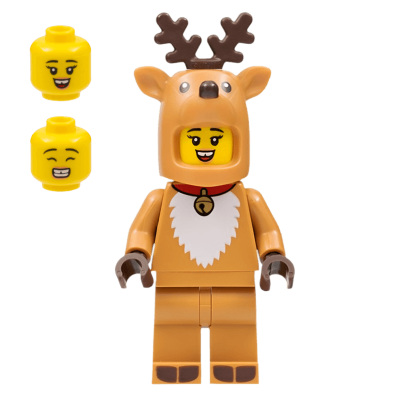 Фигурка Lego Series 23 Reindeer Costume Collectible Minifigures col401 Б/У - Retromagaz