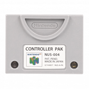 Карта Пам'яті RMC N64 Controller Pak 32KB Light Grey Новий - Retromagaz