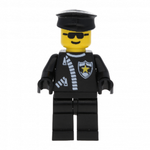 Lego Фигурка City Полицейский 21 cop025 1 Ориг Б/У O - Retromagaz