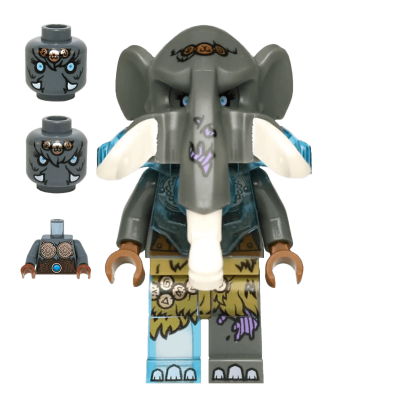 Фигурка Lego Mammoth Tribe Maula Legends of Chima loc085 Б/У - Retromagaz