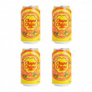 Набор Напиток Chupa Chups Orange Flavour 345ml 4шт - Retromagaz