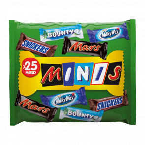 Ассорти Mars Батончиков Шоколадных Minis 25 Mixed Bag 500g - Retromagaz