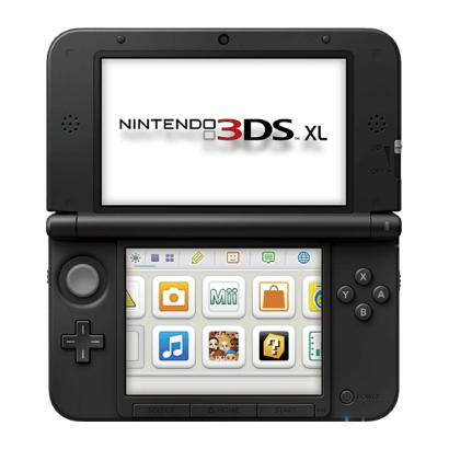 Консоль Nintendo 3DS XL Модифицированная 32GB Silver + 10 Встроенных Игр Б/У - Retromagaz