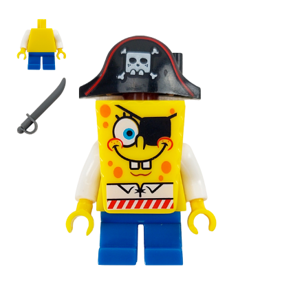 Фигурка RMC SpongeBob SquarePants SpongeBob Pirat Cartoons sbspr014 Новый - Retromagaz