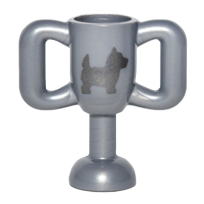 Спорт Lego Trophy Cup Small with Silver Terrier Dog Pattern 10172pb001 6160287 Flat Silver Б/У - Retromagaz