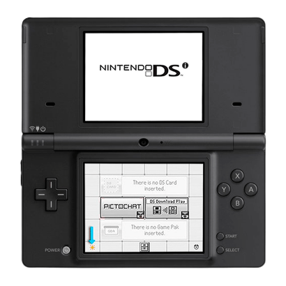 Консоль Nintendo DS i Модифицированная 1GB Matte Black + 10 Встроенных Игр Б/У - Retromagaz