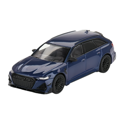 Машинка Premium MINI GT Audi ABT RS6-R 1:64 Blue - Retromagaz