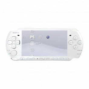 Консоль Sony PlayStation Portable Slim PSP-3ххх Модифицированная 32GB White + 5 Встроенных Игр Б/У