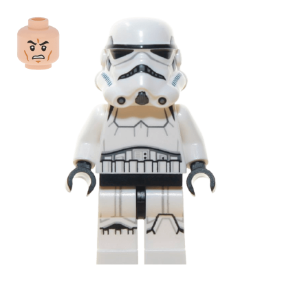 Фігурка Lego Імперія Stormtrooper Printed Legs Dark Blue Helmet Vents Star Wars sw0585 1 Б/У - Retromagaz