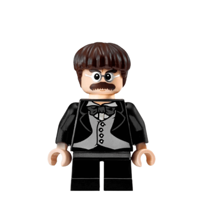 Фігурка Lego Harry Potter Professor Filius Flitwick Films hp096 1 Б/У - Retromagaz