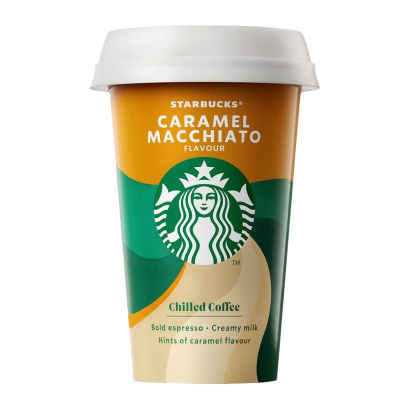 Напиток Starbucks Кофейный Caramel Macchiato 220ml - Retromagaz