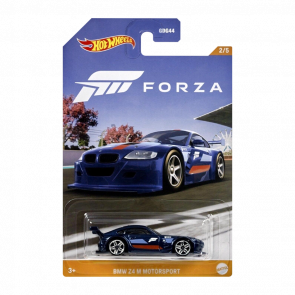 Тематическая Машинка Hot Wheels BMW Z4 M Motorsport Forza 1:64 HLK25 Dark Blue - Retromagaz