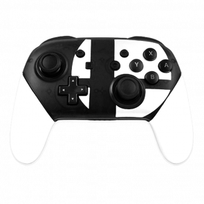 Геймпад Бездротовий RMC Switch Pro Controller Super Smash Bros. Ultimate Edition White Black Б/У - Retromagaz