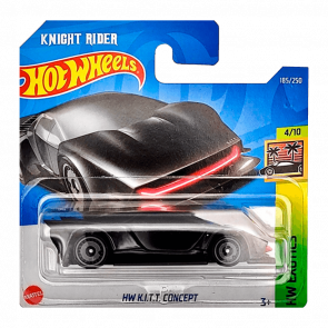 Машинка Базовая Hot Wheels Knight Rider HW K.I.T.T. Concept Exotics 1:64 HCR98 Black - Retromagaz