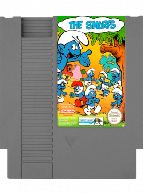 Гра Nintendo NES The Smurfs Europe Англійська Версія Тільки Картридж Б/У