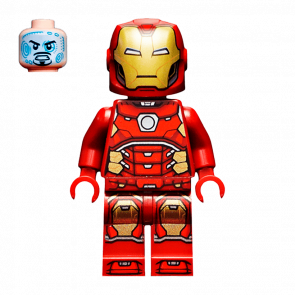 Фігурка Lego Marvel Iron Man with Silver Hexagon Super Heroes sh0649 1 Б/У - Retromagaz