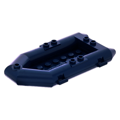 Для Судна Lego Основа Rubber Raft Small 30086 75977 4529750 Dark Blue Б/У - Retromagaz