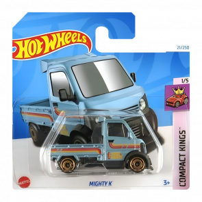 Машинка Базова Hot Wheels Mighty K Compact Kings 1:64 HTC17 Light Blue - Retromagaz