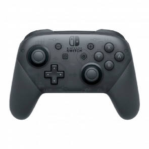 Геймпад Беспроводной Nintendo Switch Pro Controller Black Новый - Retromagaz