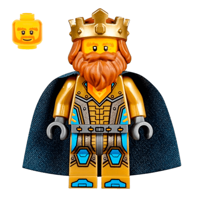 Фигурка Lego Denizens of Knighton King Halbert Nexo Knights nex014 1 Б/У - Retromagaz