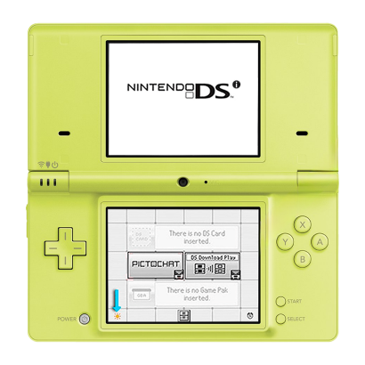 Консоль Nintendo DS i Модифікована 1GB Yellow + 10 Вбудованих Ігор Б/У - Retromagaz