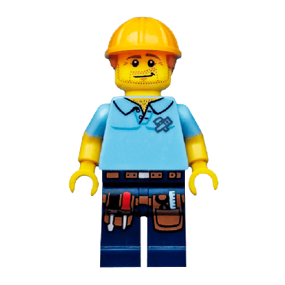 Фігурка Lego Series 13 Carpenter Collectible Minifigures col203 Б/У - Retromagaz