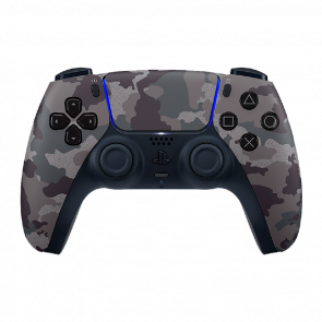 Геймпад Беспроводной Sony PlayStation 5 DualSense Grey Camouflage Б/У - Retromagaz