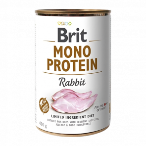 Влажный Корм для Собак Brit Care Mono Protein Кролик 400g