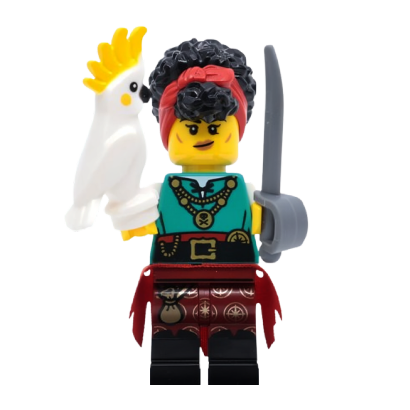 Фигурка Lego Series 27 Pirate Quartermaster Collectible Minifigures 71048 col458 col27-10 Новый - Retromagaz