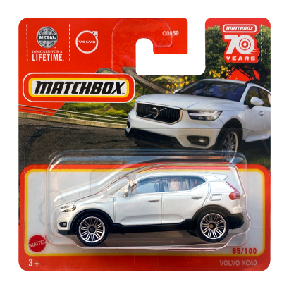 Машинка Велике Місто Matchbox Volvo XC40 Highway 1:64 HLC55 White - Retromagaz