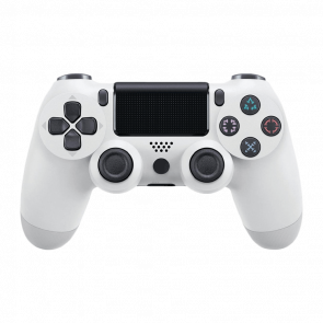 Геймпад Беспроводной RMC PlayStation 4 DoubleShock 4 White Новый - Retromagaz