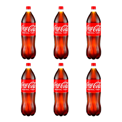 Набор Напиток Coca-Cola Original Taste 1.75L 6шт - Retromagaz