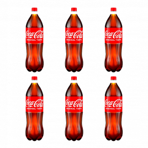 Набор Напиток Coca-Cola Original Taste 1.75L 6шт - Retromagaz