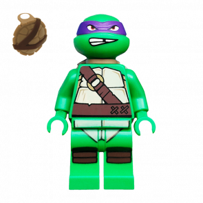 Фігурка Lego Teenage Mutant Ninja Turtles Donatello Gritted Teeth Cartoons tnt017 Б/У - Retromagaz