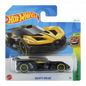 Машинка Базовая Hot Wheels Bugatti Bolide Exotics 1:64 HTC22 Black - Retromagaz