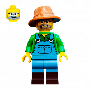 Фигурка Lego Series 15 Farmer Collectible Minifigures col228 Б/У