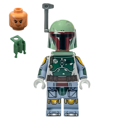 Фигурка Lego Другое Boba Fett Helmet  Jet Pack Star Wars sw1274 Б/У - Retromagaz