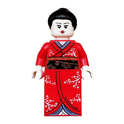 Фигурка Lego Series 4 Kimono Girl Collectible Minifigures col050 Б/У - Retromagaz