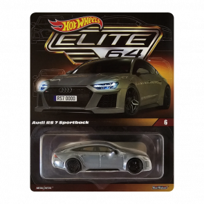 Машинка Premium Hot Wheels Audi RS 7 Sportback Elite 64 1:64 HGW11 Grey - Retromagaz