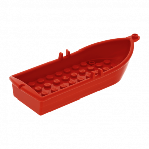 Для Судна Lego Основа Boat 14 x 5 x 2 2551 21301 Red Б/У