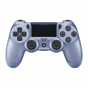 Геймпад Бездротовий Sony PlayStation 4 DualShock 4 Version 2 Titanium Blue Б/У - Retromagaz