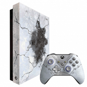 Консоль Microsoft Xbox One X Gears 5 Limited Edition 1TB Light Grey Б/У - Retromagaz