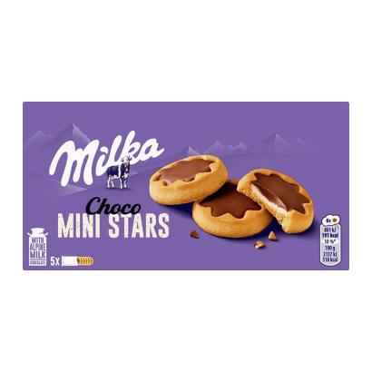 Печиво Milka Choco Mini Stars 150g - Retromagaz