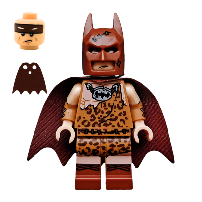 Фігурка Lego DC Clan of the Cave Batman Brown Cape Cloth Super Heroes coltlbm04 Б/У - Retromagaz