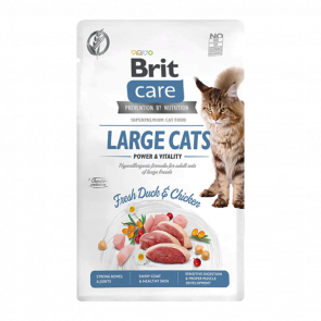 Сухий Корм для Котів Brit Care Power & Vitality Курка і Качка 400g