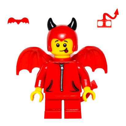 Фігурка Lego Series 16 Cute Little Devil Collectible Minifigures col247 1 Б/У - Retromagaz