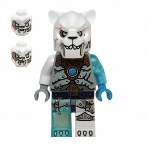 Фигурка Lego Saber-Tooth Tiger Tribe Sir Fangar Legends of Chima loc102 Б/У