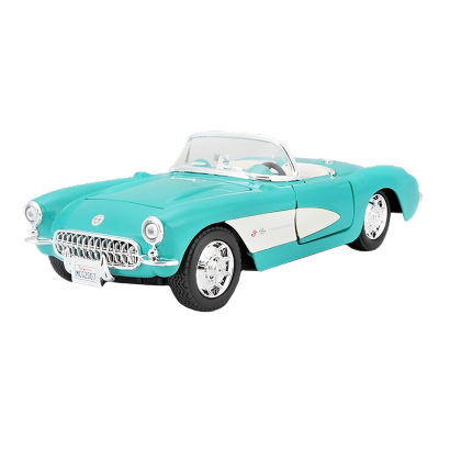 Машинка Maisto 1957 Chevrolet Corvette Special Edition 1:24 Blue - Retromagaz